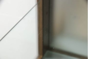 中古　美品　カリモク家具(karimoku)　domani(ドマーニ)　QUEENS　LIFE(クイーンズライフ)　洗練されたデザインが美しいキュリオケース(飾り棚、ガラスケース、ショーケース、キャビネット)(定価約40万円)(R-064386)