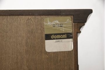 中古　美品　カリモク家具(karimoku)　domani(ドマーニ)　QUEENS　LIFE(クイーンズライフ)　洗練されたデザインが美しいキュリオケース(飾り棚、ガラスケース、ショーケース、キャビネット)(定価約40万円)(R-064386)
