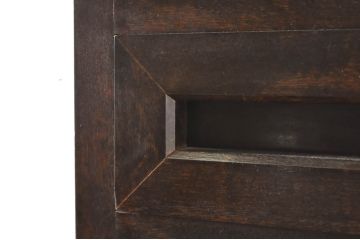 和製ビンテージ　美品!!　高山デザイン　直線的なデザインが美しいワードローブチェスト(洋服タンス、たんす、ベビータンス、収納箪笥、ヴィンテージ)(R-064455)