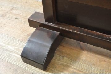 中古　美品　和の趣あふれる松本民芸家具風の衝立て(つい立て、衝い立て、仕切り、パーテーション)(R-064460)