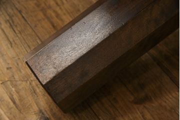 和製ビンテージ　松本民芸家具風の重厚な座卓(ローテーブル、センターテーブル、ヴィンテージ)(R-064464)