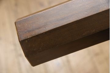 和製ビンテージ　松本民芸家具風の重厚な座卓(ローテーブル、センターテーブル、ヴィンテージ)(R-064464)
