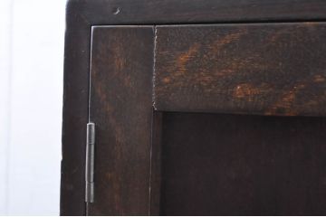和製ビンテージ　民芸家具　こだわりの空間づくりに活躍するレコードケース(収納棚、戸棚、キャビネット、ヴィンテージ)(R-064465)