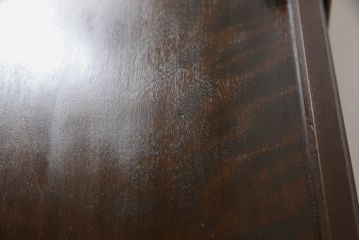 和製ビンテージ　希少!　絶版品　北海道民芸家具　クラシカルな佇まいが目を引くキャスターワゴン(キッチンワゴン、トロリーワゴン、ヴィンテージ)(R-064470)