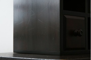 和製ビンテージ　希少　絶版品　北海道民芸家具　縦でも横でもお好みで使える小引き出し　(R-064475)