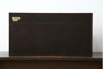 和製ビンテージ　希少　絶版品　北海道民芸家具　縦でも横でもお好みで使える小引き出し　(R-064475)