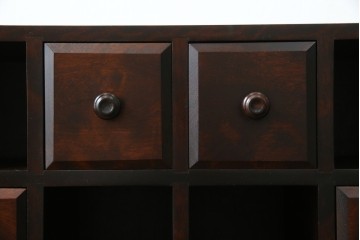 和製ビンテージ　希少　絶版品　北海道民芸家具　縦でも横でもお好みで使える小引き出し　(R-064475)