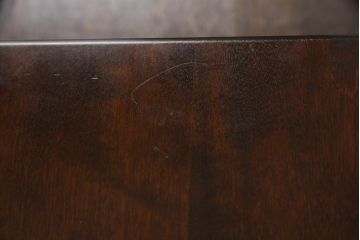 和製ビンテージ　希少な絶版品　北海道民芸家具　コンパクトなサイズ感で使いやすい卓上鏡台(小引き出し、鏡、ドレッサー、小物収納、ヴィンテージ)(R-064476)