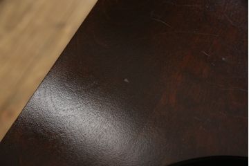 和製ビンテージ　希少な絶版品　北海道民芸家具　高山デザイン　落ち着いた色合いが品のあるポットワゴン(ローテーブル、サイドテーブル、コーヒーテーブル、ヴィンテージ)(R-064478)