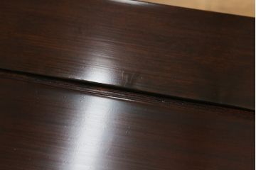 アジアンビンテージ　花梨(カリン)材　繊細な彫刻が見事なローテーブル(センターテーブル、リビングテーブル、ヴィンテージ)(R-064497)
