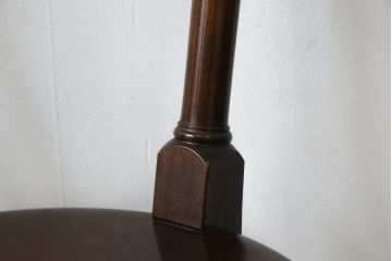 中古　美品　松本民芸家具　凝った装飾が素敵な南京小椅子(イス、板座チェア、ダイニングチェア)(R-064502)