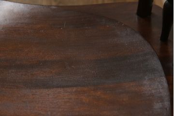 和製ビンテージ　松本民芸家具　希少品　86型スピンドルチェア　滑らかな質感と落ち着いた木色が魅力のウィンザーチェア(椅子、ダイニングチェア、板座チェア、ウインザーチェア、ヴィンテージ)(R-064503)