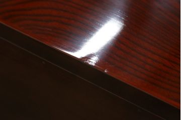中古　美品　岩谷堂箪笥　丁寧な造りの手打ち金具が目を惹くサイドチェスト(サイドボード、和タンス、収納箪笥、引き出し、整理箪笥)(R-064517)