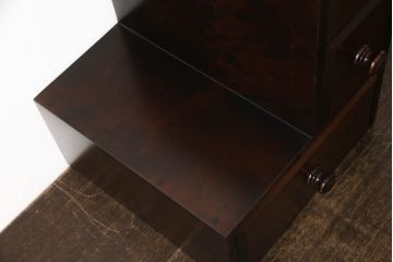 和製ビンテージ　北海道民芸家具　絶版品　3way　アレンジ次第で様々な使い方ができる卓上収納(小引き出し、小物収納、ヴィンテージ)(R-064543)
