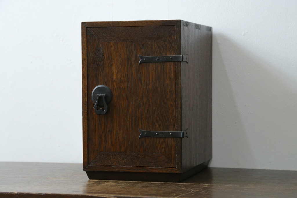 和製アンティーク　希少!!　武井武雄　刊本作品専用保存箱とペン立て・トレーの3点セット　(R-064546)