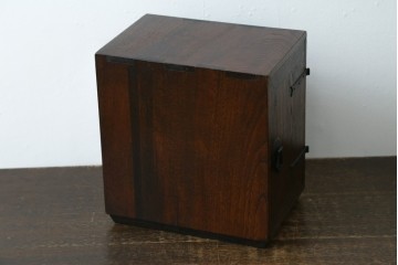 和製アンティーク　希少!!　武井武雄　刊本作品専用保存箱とペン立て・トレーの3点セット　(R-064546)