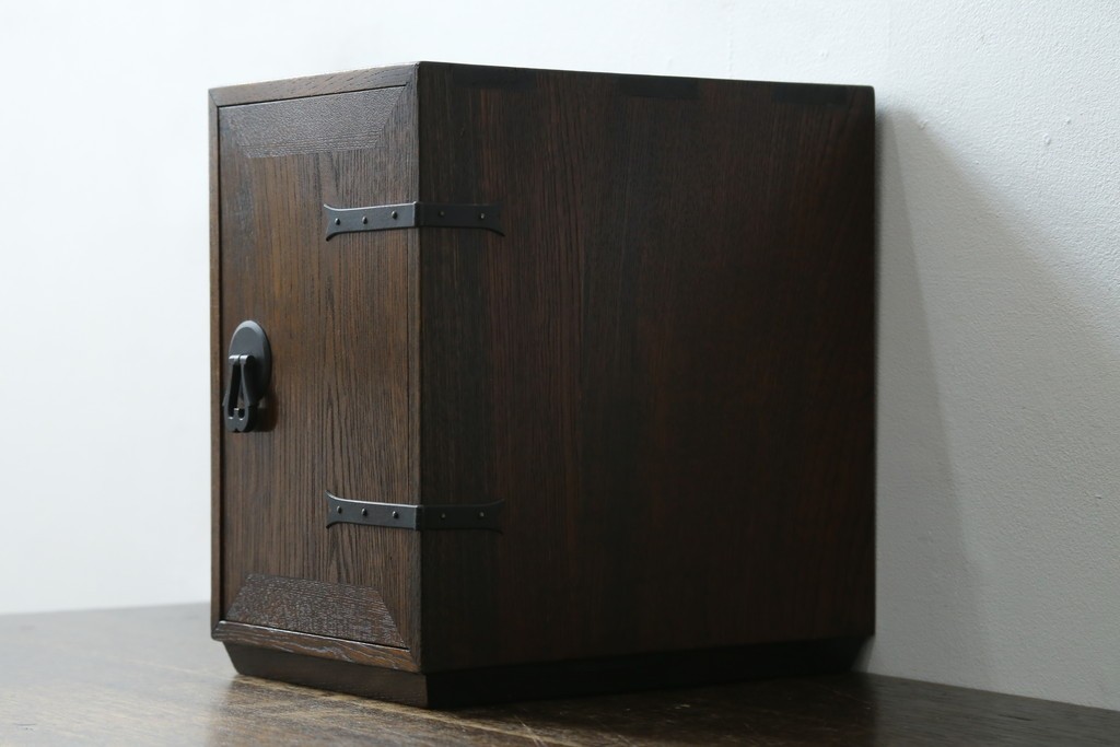 和製アンティーク　希少!!　武井武雄　刊本作品専用保存箱とペン立て・トレーの3点セット　(R-064546)