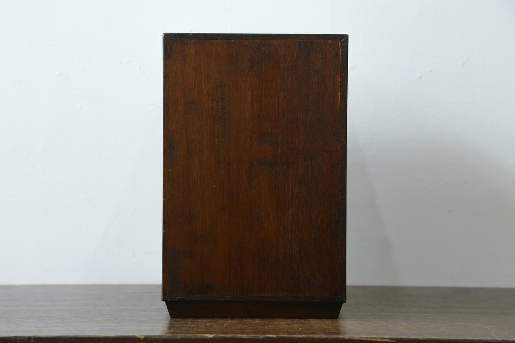 和製アンティーク　希少!!　武井武雄　刊本作品専用保存箱とペン立て・トレーの3点セット　(R-064546)