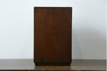 和製アンティーク　希少!!　武井武雄　刊本作品専用保存箱とペン立て・トレーの3点セット　(R-064546)