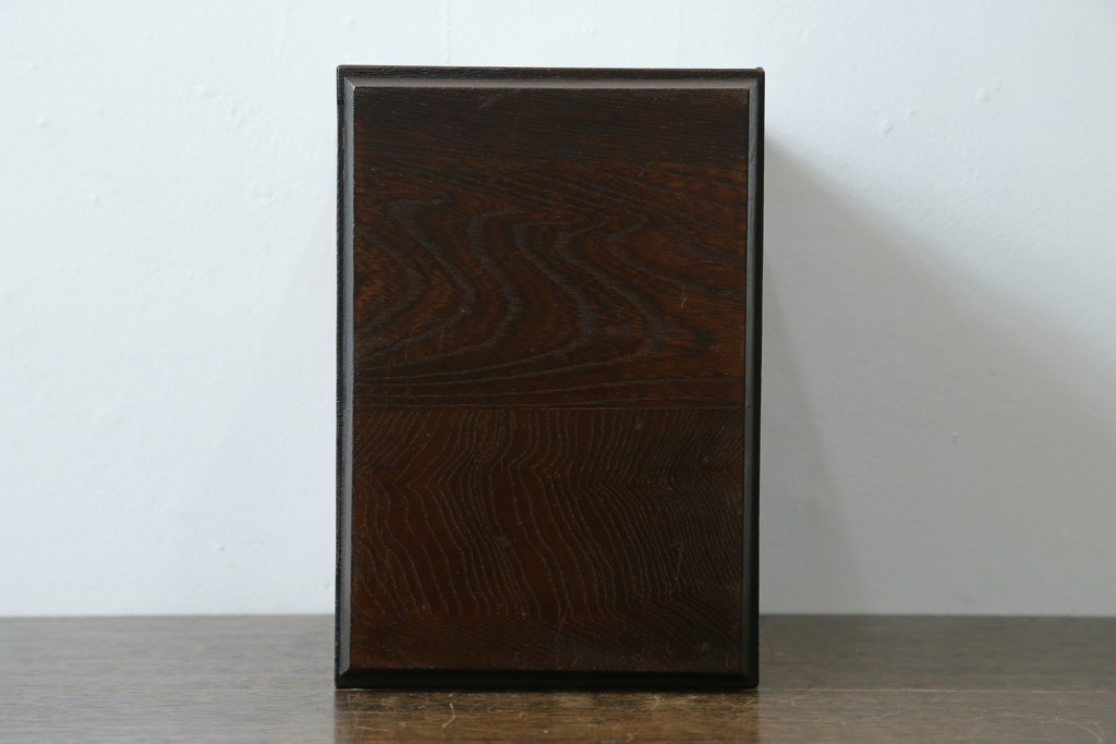 和製アンティーク　希少!!　武井武雄　刊本作品専用保存箱とペン立て・トレーの3点セット　(R-064546)