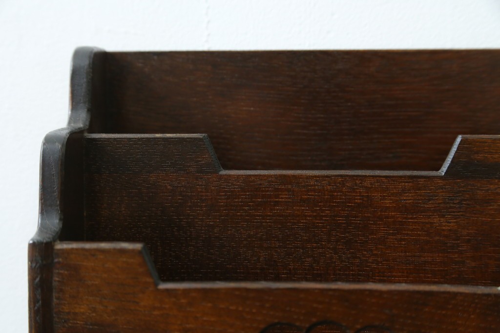 和製アンティーク　希少!!　武井武雄　刊本作品専用保存箱とペン立て・トレーの3点セット　(R-064546)