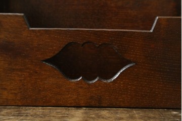 和製アンティーク　希少!!　武井武雄　刊本作品専用保存箱とペン立て・トレーの3点セット　(R-064546)