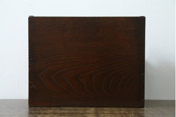 和製アンティーク　希少!!　武井武雄　刊本作品専用保存箱とペン立て・トレーの3点セット　(R-064546)