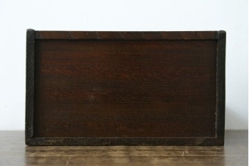 和製アンティーク　希少!!　武井武雄　刊本作品専用保存箱とペン立て・トレーの3点セット　(R-064546)