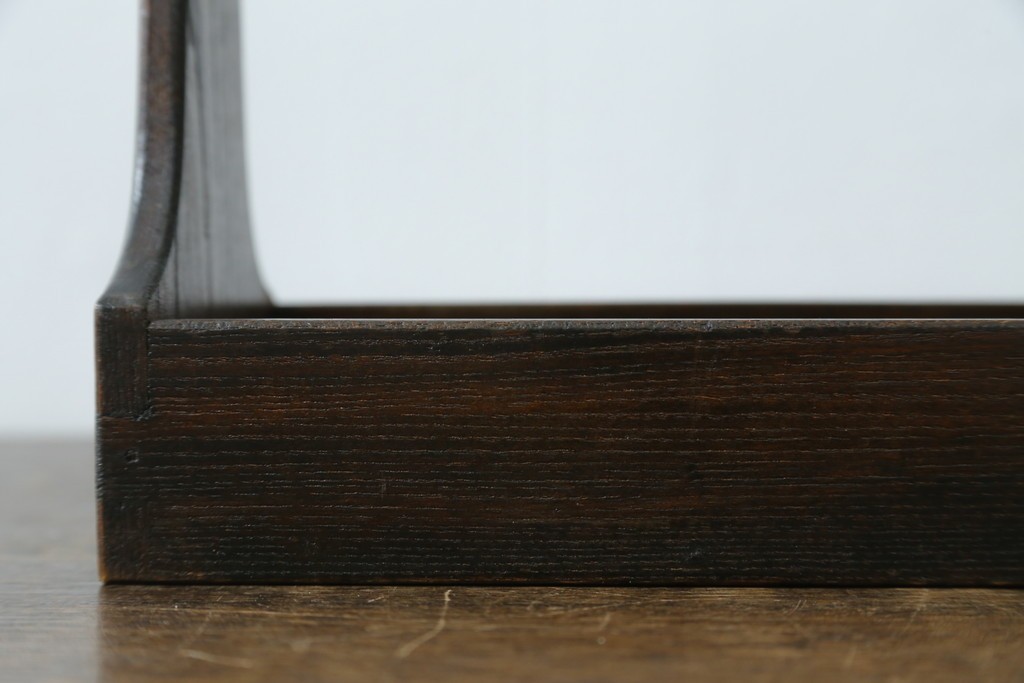 和製アンティーク　希少!!　武井武雄　刊本作品専用保存箱とペン立て・トレーの3点セット　(R-064546)