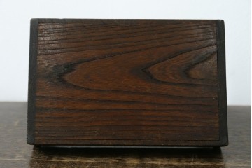 和製アンティーク　希少!!　武井武雄　刊本作品専用保存箱とペン立て・トレーの3点セット　(R-064546)