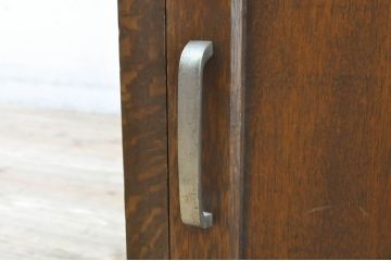 和製アンティーク　レトロデザイン　シンプルでお部屋に馴染みやすいサイドデスク(脇机、サイドチェスト、引き出し、サイドテーブル)(R-064548)