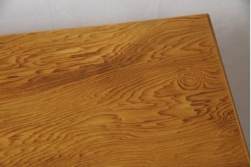 中古　美品　屋久杉　網代(あじろ)・透かし彫り　上品な和の雰囲気を高めてくれる茶棚(飾り棚、違い棚、戸棚、収納棚、サイドボード、網代民芸)(R-064550)