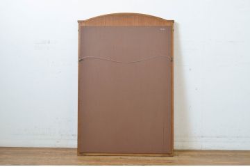 中古　DREXEL HERITAGE(ドレクセルヘリテイジ)　アーチ型の曲線デザインがお洒落なミラー(ウォールミラー、壁掛け鏡、姿見)(R-064559)