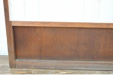 アンティーク建具　和の情緒を演出する障子戸2枚セット(引き戸)(R-064567)