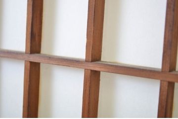 アンティーク建具　和の情緒を演出する障子戸1枚(引き戸)(R-064569)