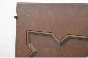 ビンテージ建具　永田良介商店　クラシカルな佇まいが上品な小扉4枚セット(両開きドア2対、窓、木製ドア、収納建具、ヴィンテージ)(R-064574)