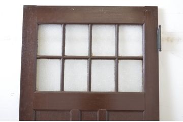 アンティーク建具　上手物!　古い洋館のしっかりとした造りが魅力のペイントドア1枚(扉、木製ドア)(R-064577)