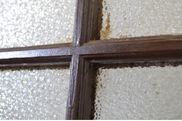 アンティーク建具　上手物!　古い洋館のしっかりとした造りが魅力のペイントドア1枚(扉、木製ドア)(R-064577)