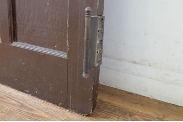 アンティーク建具　上手物!　古い洋館のしっかりとした造りが魅力のペイントドア1枚(扉、木製ドア)(R-064577)
