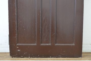 アンティーク建具　上手物!　古い洋館のしっかりとした造りが魅力のペイントドア1枚(扉、木製ドア)(R-064577)
