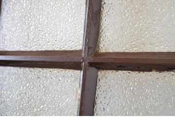 アンティーク建具　上手物!　古い洋館のしっかりとした造りが魅力のペイントドア1枚(扉、木製ドア)(R-064577)