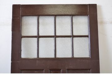アンティーク建具　上手物!　古い洋館のしっかりとした造りが魅力のペイントドア1枚(扉、木製ドア)(R-064578)
