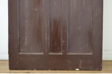 アンティーク建具　上手物!　古い洋館のしっかりとした造りが魅力のペイントドア1枚(扉、木製ドア)(R-064578)