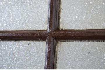 アンティーク建具　上手物!　古い洋館のしっかりとした造りが魅力のペイントドア1枚(扉、木製ドア)(R-064578)