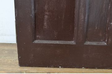 アンティーク建具　上手物!　古い洋館のしっかりとした造りが魅力のペイントドア1枚(扉、木製ドア)(R-064578)