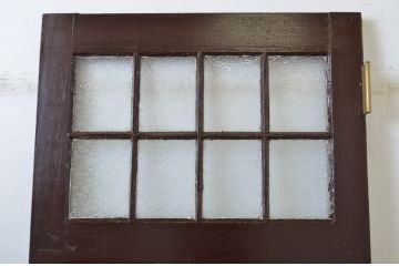 アンティーク建具　上手物!　古い洋館のしっかりとした造りが魅力のペイントドア1枚(扉、木製ドア)(R-064578)