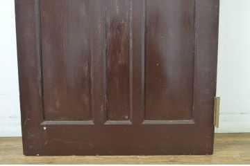 アンティーク建具　上手物!　古い洋館のしっかりとした造りが魅力のペイントドア1枚(扉、木製ドア)(R-064578)