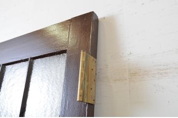 アンティーク建具　上手物!　古い洋館のしっかりとした造りが魅力のペイントドア1枚(扉、木製ドア)(R-064578)