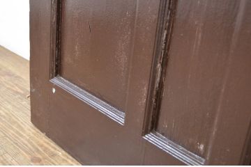アンティーク建具　上手物!　古い洋館のしっかりとした造りが魅力のペイントドア1枚(扉、木製ドア)(R-064578)