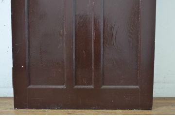 アンティーク建具　上手物!　古い洋館のしっかりとした造りが魅力のペイントドア1枚(扉、木製ドア)(R-064579)